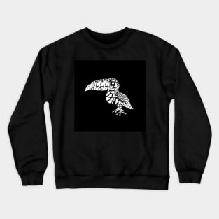 toucan in black landscape ecopop Crewneck Sweatshirt